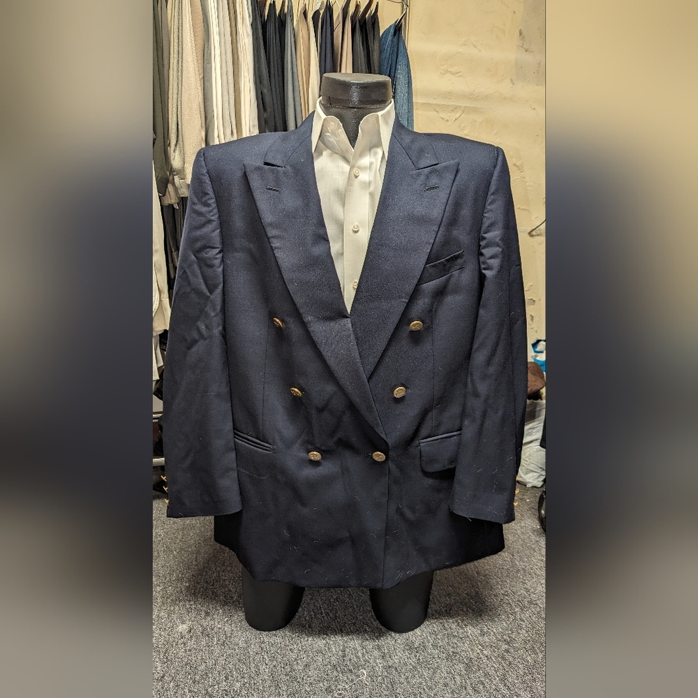 Burberry Navy Suit